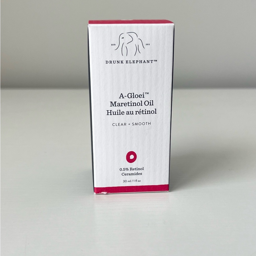 Drunk Elephant Skincare Box - White and Pink